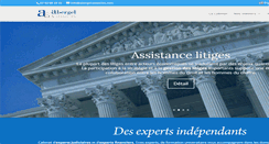 Desktop Screenshot of abergel-associes.com